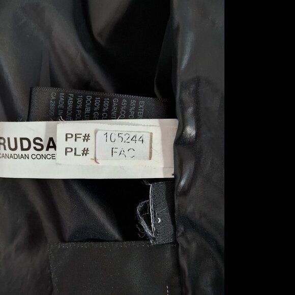 RUDSAK Black Double-Breasted Jacket - Picture 14 of 15